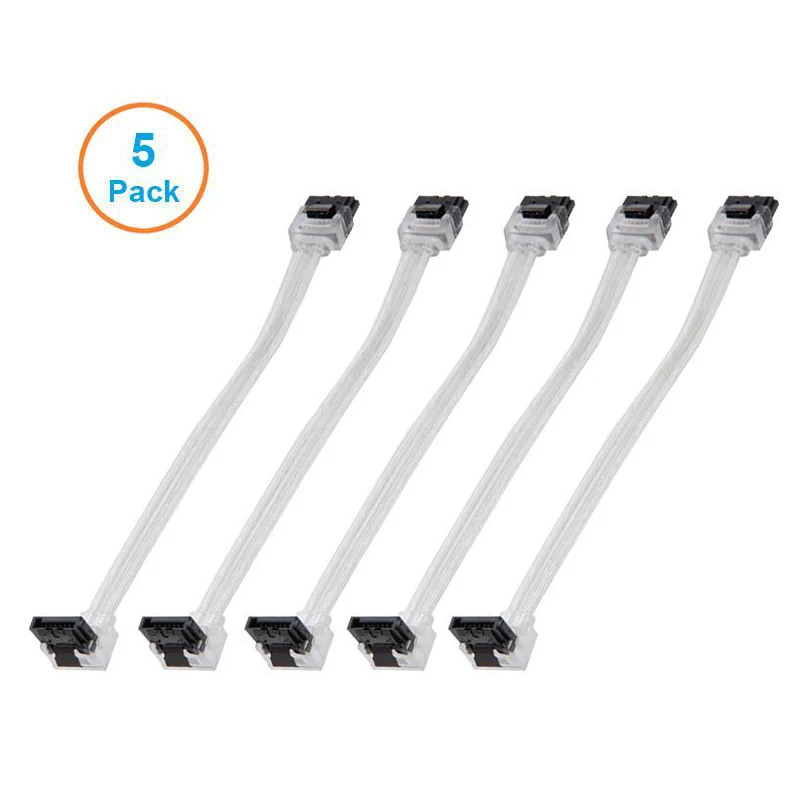 Câble SATA III 60cm 6Gb/s pack de 5, En stock 24H