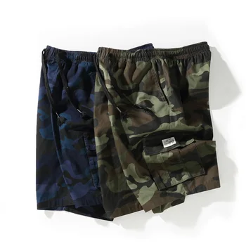 

Summer Cotton Shorts Men Street Loose Shorts Men Fashion Camouflage Short Pants Male High Quality Clothing Plus Size Bottoms 8XL