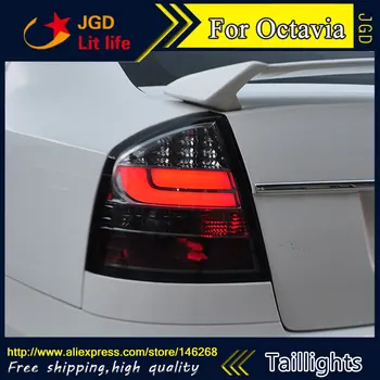 

Car Styling tail lights for Skoda Octavia 2007-2012 taillights LED Tail Lamp rear trunk lamp cover Skoda Octavia taillight