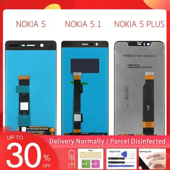 

For Nokia 5.1 LCD Display Touch Screen Digitizer TA 1024 1027 1044 1053 1008 1030 1109 For Nokia 5 5.1 Plus LCD X5 Screen