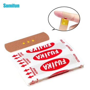 

50pcs Emergency Supplies Band Aid Wound Care Medical Plaster Sterile Hemostasis Stickers Healing Wounds Adhesive Bandage D3612