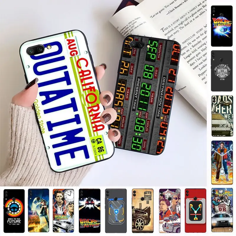 Чехол DeLorean Time Machine Back to the Future для телефона huawei honor 10 10i 10lite 8c 8A 8X 9 20 20s 20i 20lite mate20 чехол