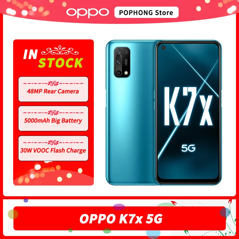 Oppo K7x 5g Mobile Phone 6.5 Inch 90hz 6gb 128gb...