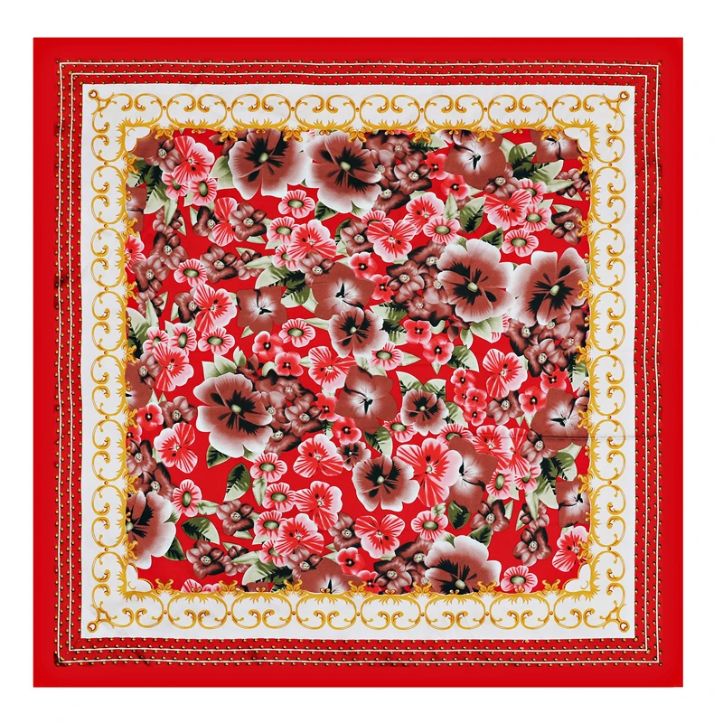 

2022 новый летний шелковый шарф, Женская бандана, платок для леди, повязка для волос, большой головной хиджаб, повязка на голову, обертывания и шаль, женский платок