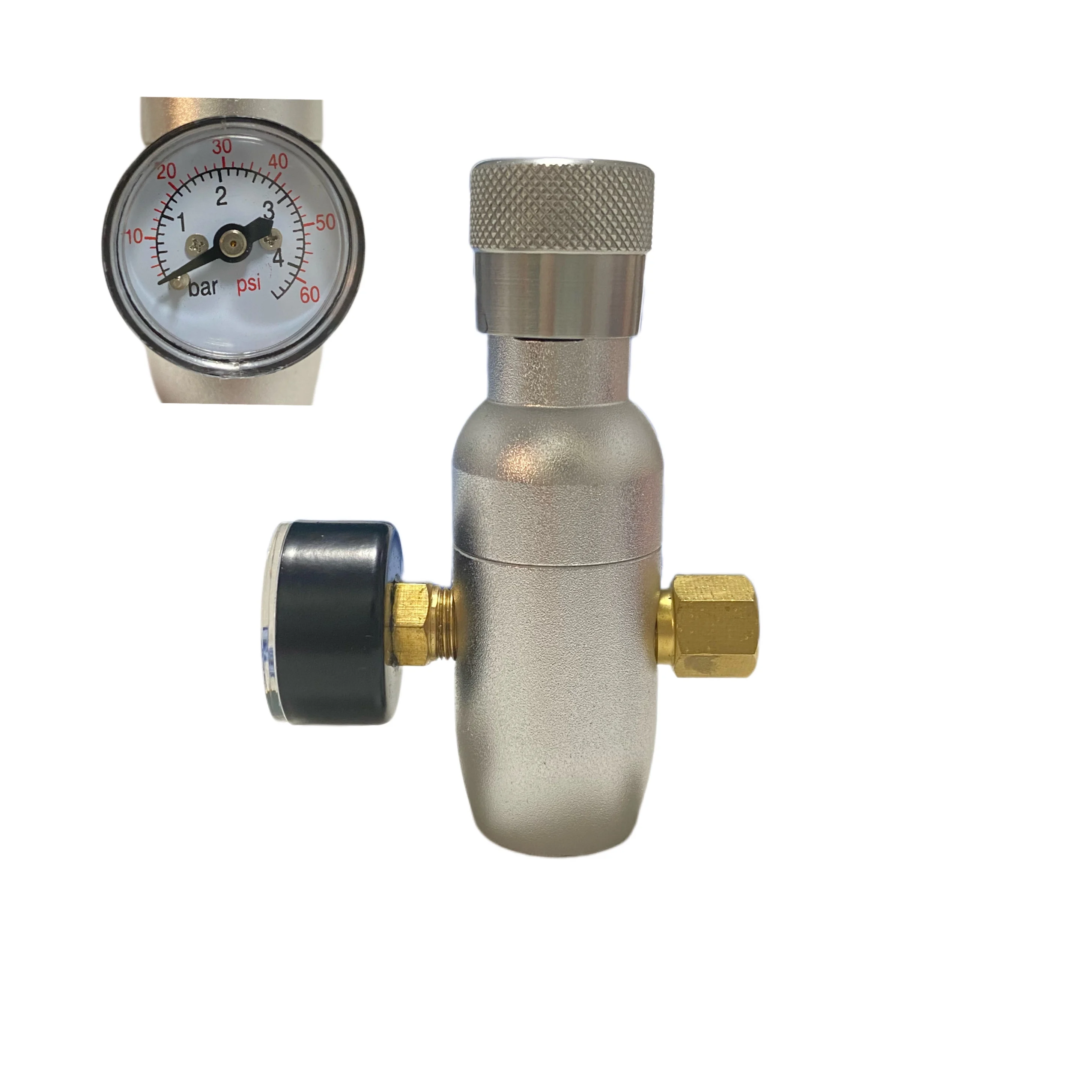 Stainless Steel Mini Keg Tap Dispenser with premium CO2 Injector & US/Forward Sealing Faucet for 2/3.6/4/5/10L Beer Keg growle