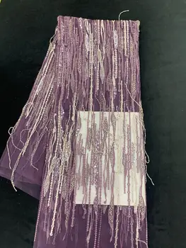 

best quality Cyndi-59.6812 embroidered African Tulle Lace Fabric African French Lace Fabric with embroidery