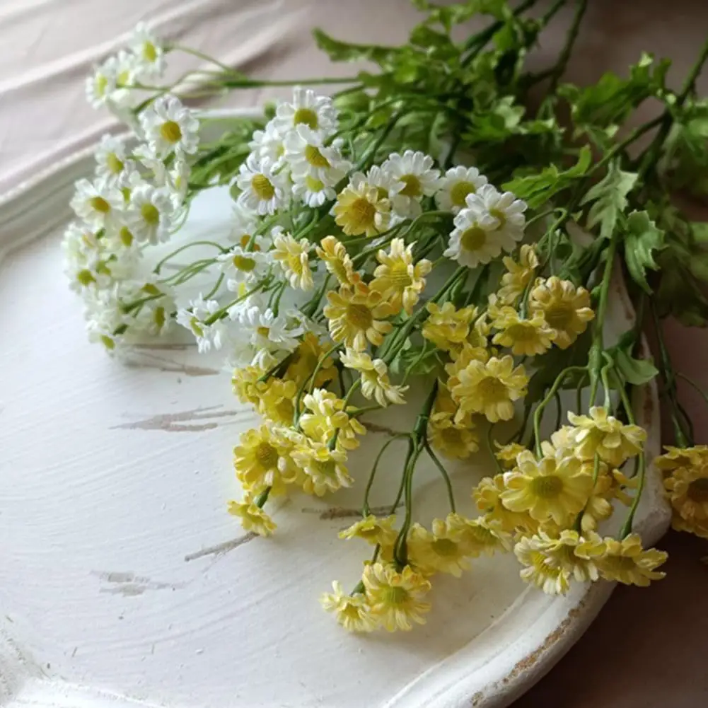 Useful Fake Flower Fresh Keeping Faux Flower Trendy Vivid Easy Maintain