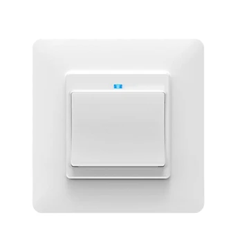 

WiFi Smart Switch Light Switch Push Button Smart Life APP Remote Control Works with Alexa Google Home for Voice Control EU Plug