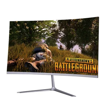 

Supper thin 24 inch curved fast respond low blue light gaming monitor