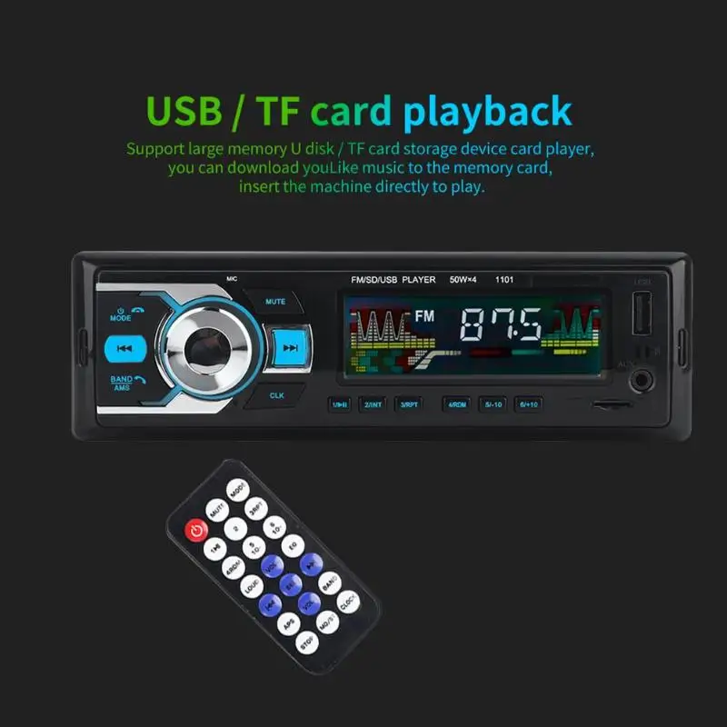1 Din В-Dash авто радио OLED экран Bluetooth автомобильный стерео аудио mp3-плеер fm-радио 1din Авторадио