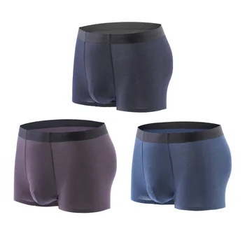 

Men Modal Red Boxer Classic Striped Men's Boxers Men Underwear Trunks Woven Homme Boxer Plus Size 4XL Boxershorts Men