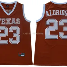 Новое поступление высокое качество NCAA lamarcos Aldridge#23 Футболка колледжа Спорт Джерси S-XXXL