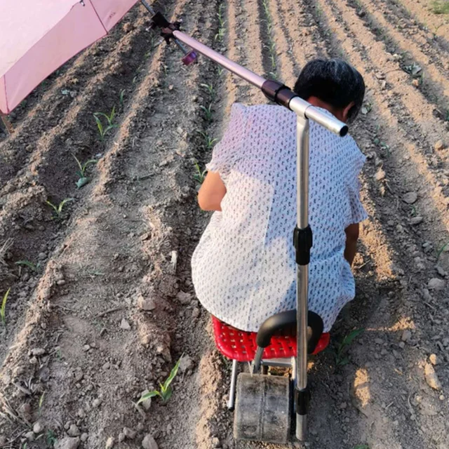 Mindig A Gördülő Kerti Kosár Robogó Üléssel És Esernyő Tartóval - Image 3