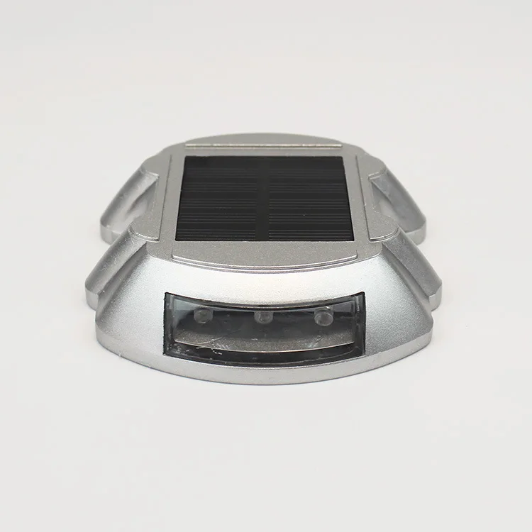 

Solar Road Stud Factory Supply LED Road Raised Signage Cast Aluminum Solar Dock Trails Landscape Lamp