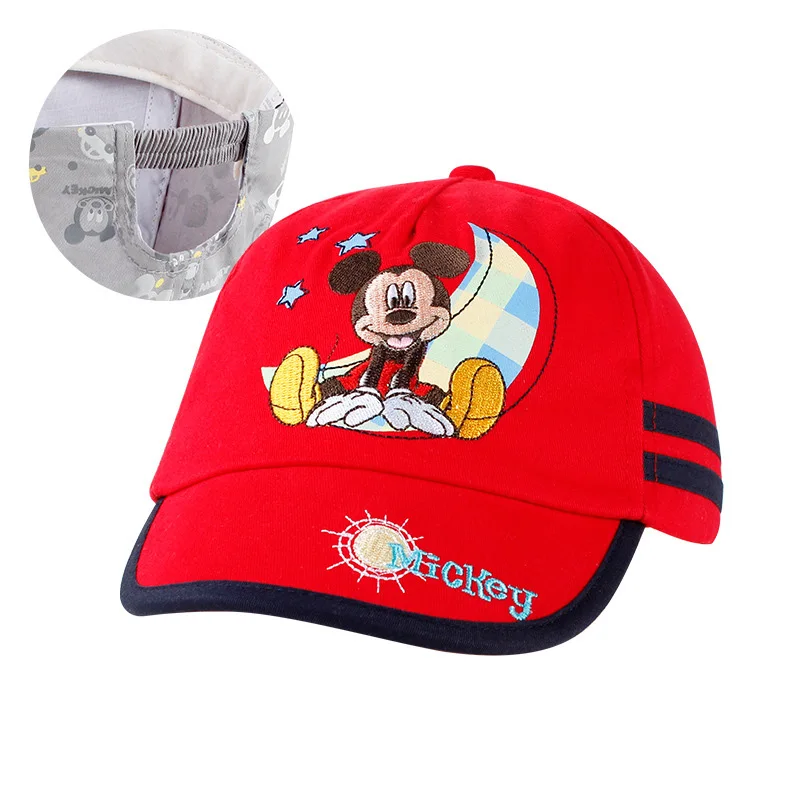 Disney шляпа летняя тонкая Детская кепка детская Солнцезащитная Мужская Wei Солнцезащитная шляпа бейсболка для улицы - Цвет: 1
