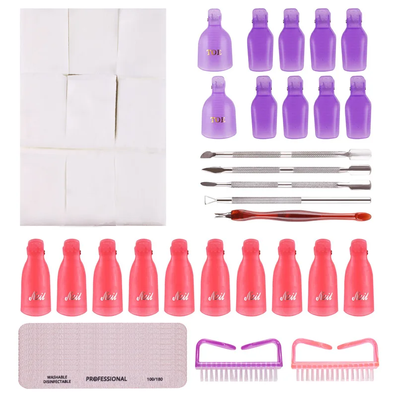 

Cross Border for Manicure Resurrection Set Cotton for Nail Removing Resurrection Unloading Pin Dead Skin Remover Resurrection Pl