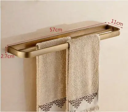 and towel bar Набор старых уличных угловых принадлежностей для ванной комнаты, крючки для банных халатов, канцелярские принадлежности, полоски для полотенец, вешалки для расчесывания полотенец, наборы банных полотенец - Цвет: and towel bar
