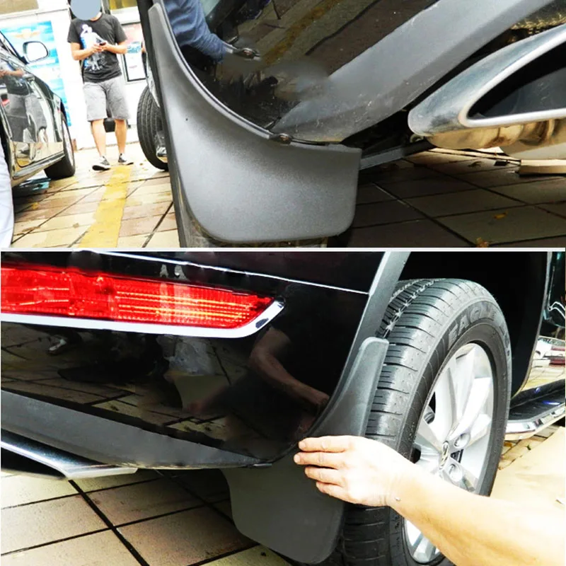 Брызговики для Volkswagen VW Touareg Rline крылья 2006- Брызговики авто аксессуары 4 шт