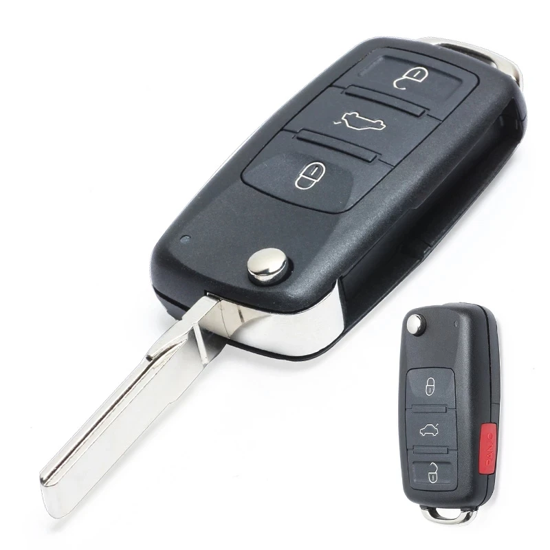 Car Remote Key Keyecu NBG010180T 5K0837202R Remote Key 3+1 Buttons 315MHz ID48 for Volkswagen VW Golf Eos GTI Jetta Passat Touareg Tiguan CC