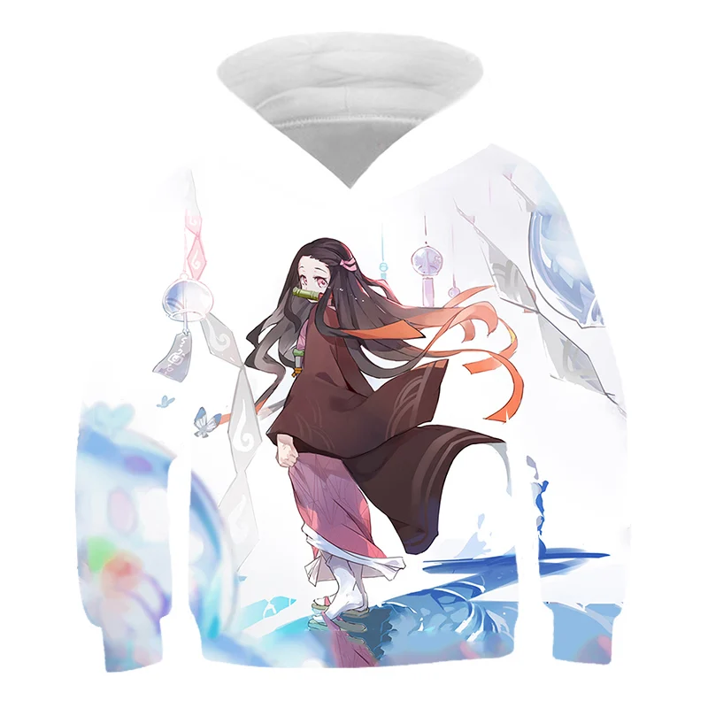 Kimetsu no Yaiba/Толстовка для девочек толстовка с капюшоном мужчин и женщин японское