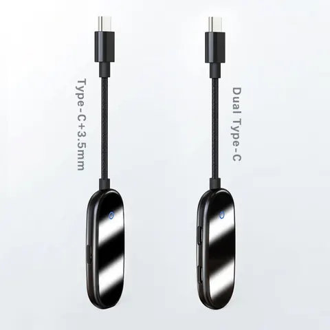 Phone Type-C Adapter Headphone 3.5mm Jack And Charging Port 2-in-1 Charging+Listening Convertor For Samsung/Huawei/Xiaomi