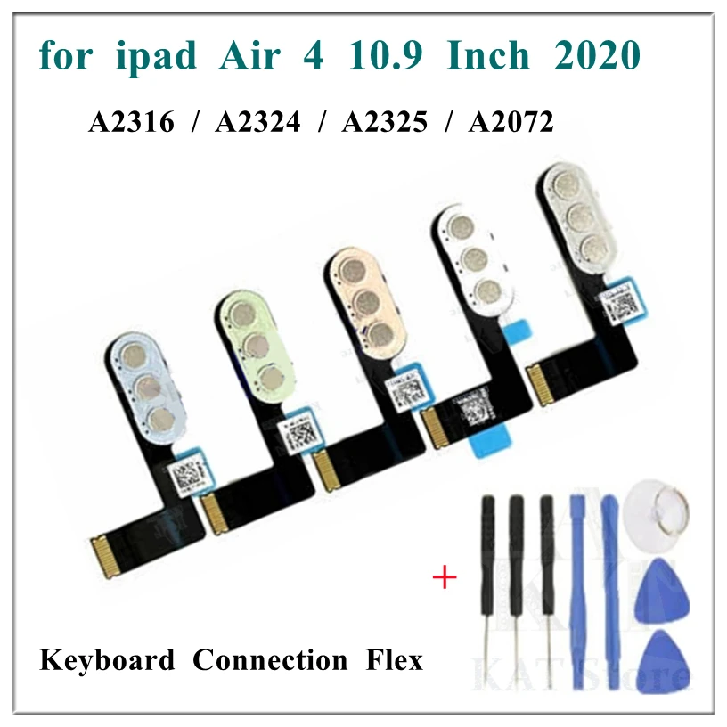 1Pcs Keyboard Connector Flex Cables Replacement for iPad Air 4 2020 A2316 A2324 A2325 A2072 Connecting Ribbon | Мобильные телефоны