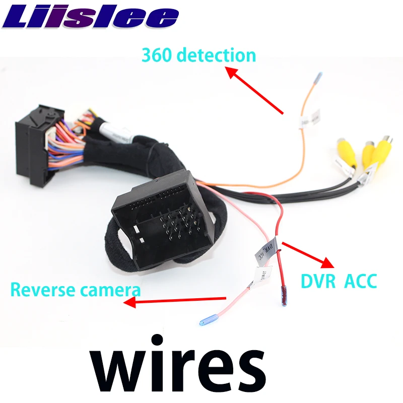 Liandlee Parking Camera Interface Reverse Back Up Camera Kits For BMW 7 F01 F02 F03 F04 CCC CIC NBT EVO Display Upgrade4