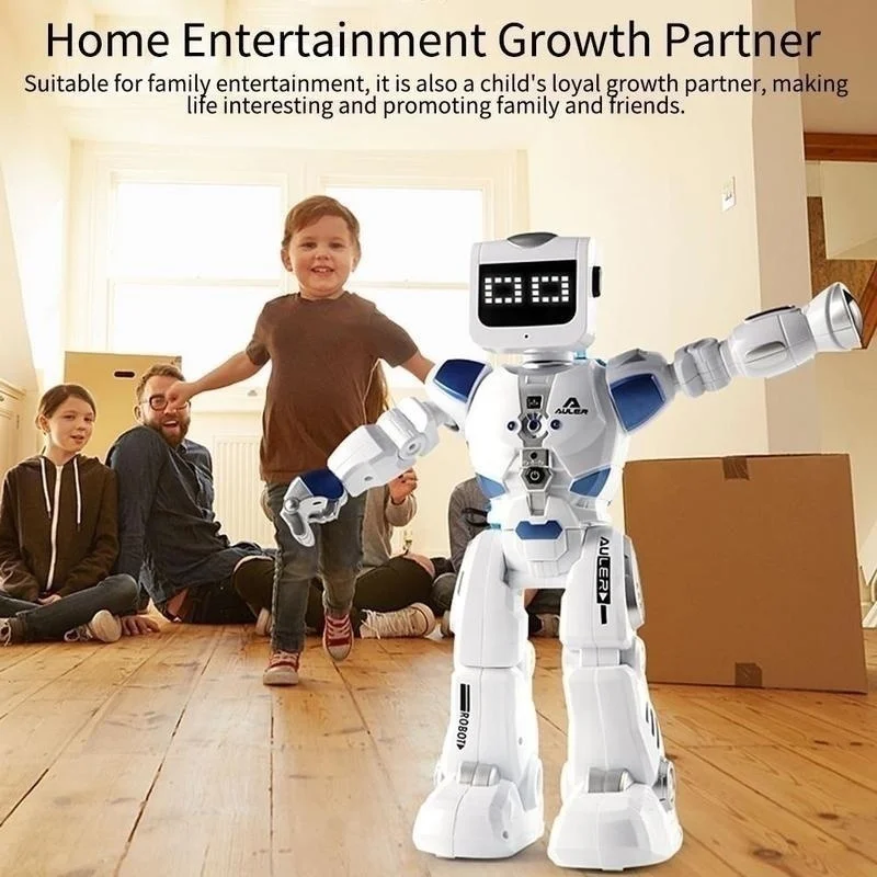 Child Learning Toy Intelligent Water Driving Remote Control RC Robot With Dancing Interactive RC Walking Glissade robot Toy gift 3