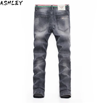 

New Stretch 2020 Skinny Men Multi Solid Color Jeans Fashion Casual Black Red White Blue Khaki Plus Size Trousers