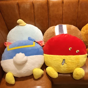

45cm cartoon duck plush Stitch office cushion pillow Chair cushion large sofa pillow Round Sofa pillow bed home decoration