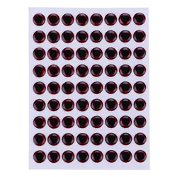 2 sets Fishing Lure Eyes 3mm 4mm 5mm 6mm 8mm 3D Simulation Eyeball Down Crankbait Minnow Popper VIB Artificial Fish Eyes