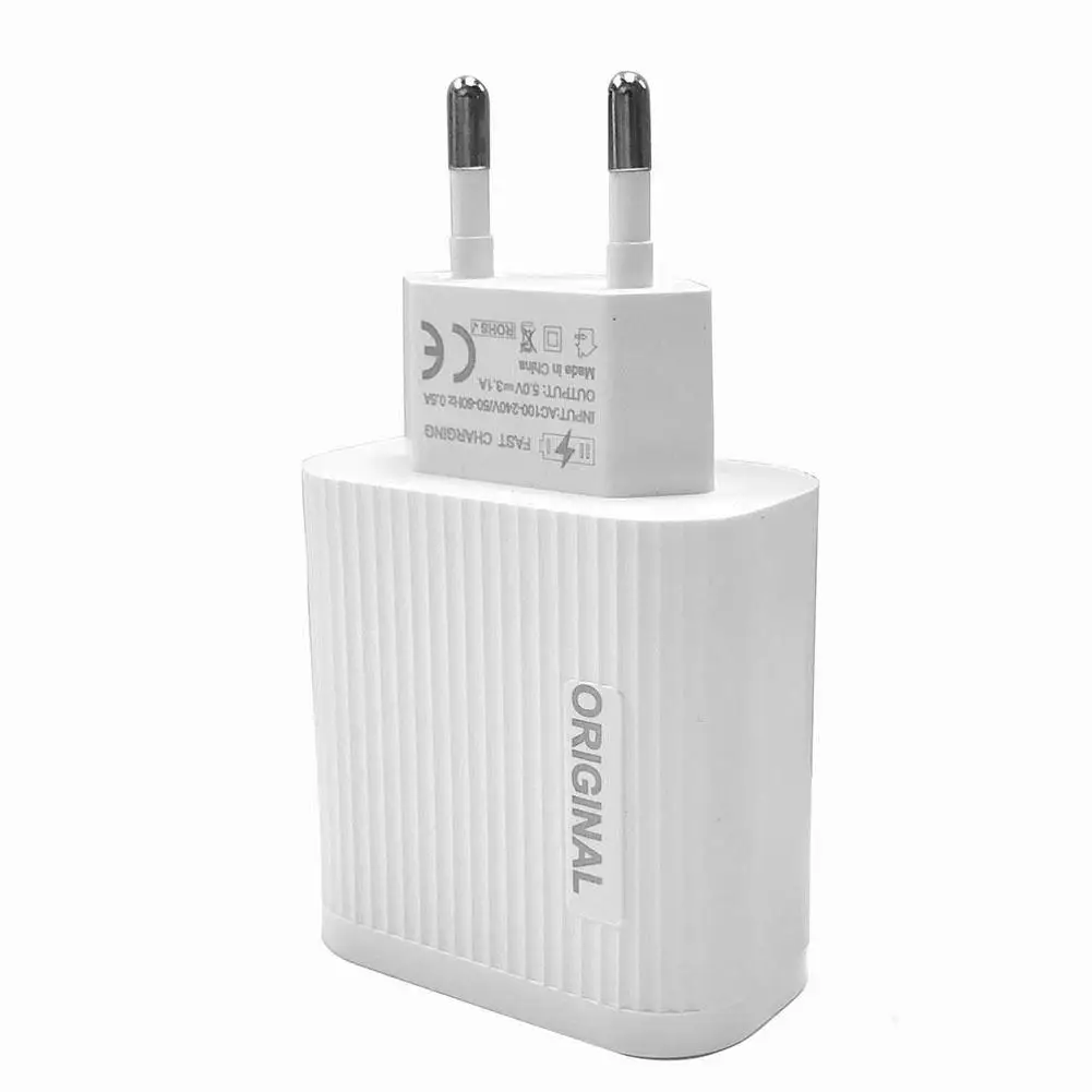 Светодиодный дисплей 5 в 3 А 3 порта USB быстрое зарядное устройство для мобильного телефона для дома и путешествий быстрое зарядное устройство для быстрой зарядки настенное зарядное устройство EU/US Plug