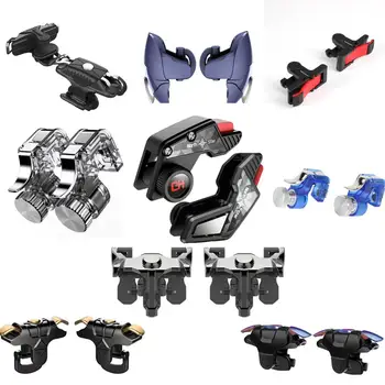 

1Pair Mobile Phone Game Fire Button Smart Phone Metal Game Trigger L1R1 Shooter for iphone Xiaomi Knives Out/Survival Rules/PUBG