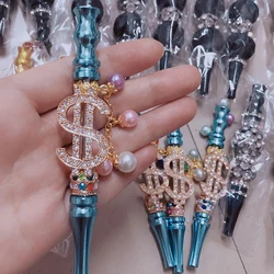 Wholesale Money Shape Hookah Metal Tips Shisha Mouthpiece Jewelry Blunt Smoking Filter Pipe Holder Handmade Detachable Tips