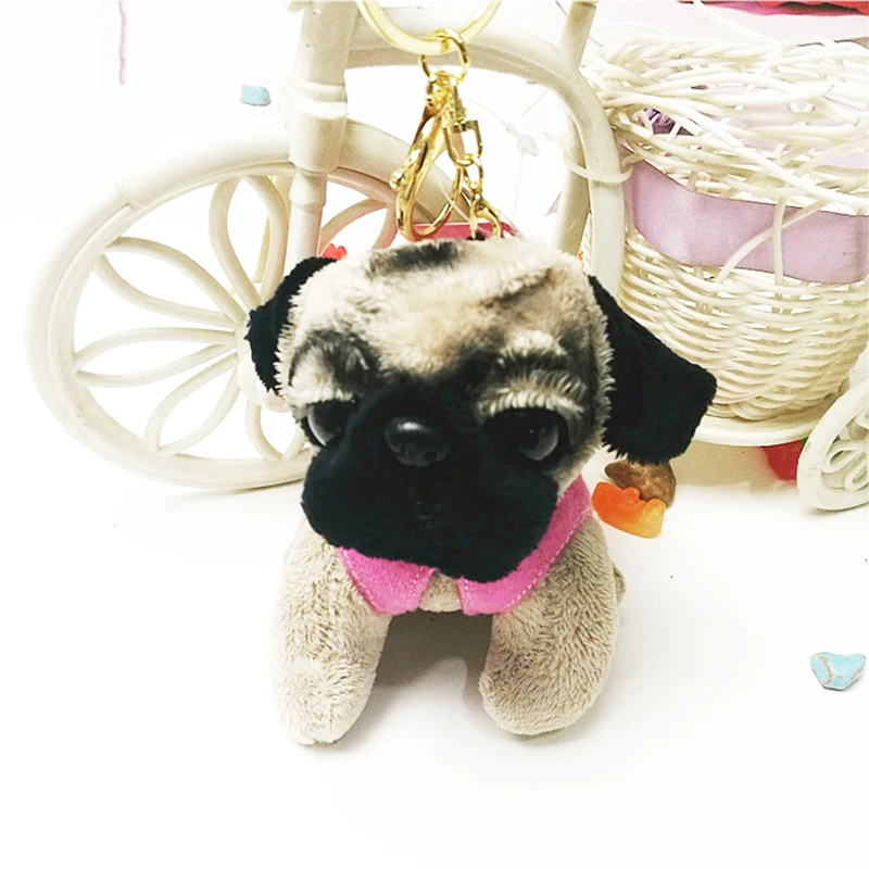 Милый Sovan Dog 10 см брелок игрушки плюшевая собака плюшевые игрушки мягкие животные маленькие несколько цветов кулоны-куклы подарок