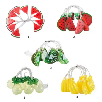 

10 LED Fruit Shape Decorative String Light 1.5m Holiday Party Decoration Lamp