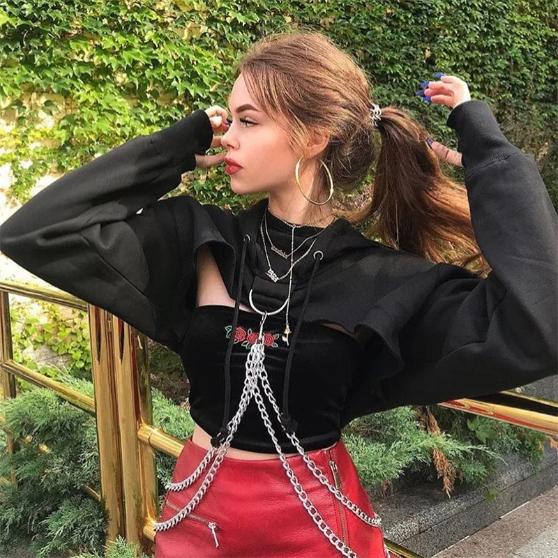 Уличная одежда большого размера Косплей сексуальные готические женские