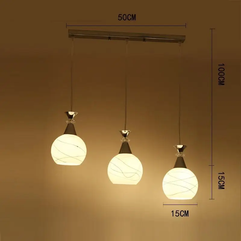 Nordic Decoracao Casa E Para Sala обеденный стол блеск Pendente современный декор Maison Luminaria подвесной светильник в стиле лофт