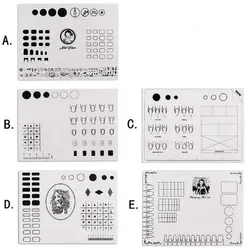 Складной силиконовый практичный лак для ногтей силиконовый держатель для рук Подушка наклейка маникюрные инструменты для ногтей мат для