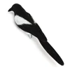 Full Body Realistic Magpie Decoy Vermin Shooting Decoying Hunting Decor Garden Animal Bird Decoration Ornament ► Photo 1/6