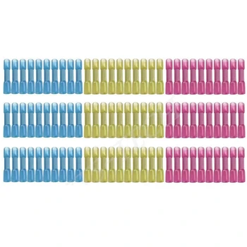 

WSFS Hot 300Pcs Heat Shrink Insulated Butt Crimp Wire Connector Terminals Assortment