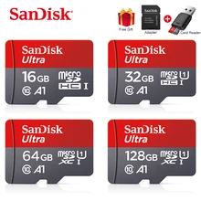 Sandisk карта памяти Micro SD, 128 ГБ, 32 ГБ, 64 ГБ, 256 ГБ, 16 ГБ, 32 ГБ, 64 ГБ, 128 ГБ Sandisk карта памяти Micro SD, 128 ГБ, 32 ГБ, 64 ГБ, 256 ГБ, 16 ГБ, 32 ГБ, 64 ГБ, 128 ГБ