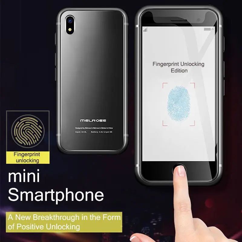 Мини-смартфон Melrose S9 PLUS 2,4" MT6737 четырехъядерный Android 7,0 1 ГБ 8 ГБ 4G LTE ультратонкий студенческий маленький телефон