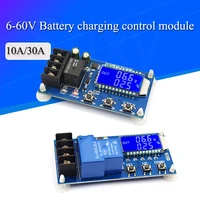 Module de commande de batterie solaire au plomb, 10A 30A 6-60V, Module de commande de Protection contre les surcharges, indicateur LED numérique 1