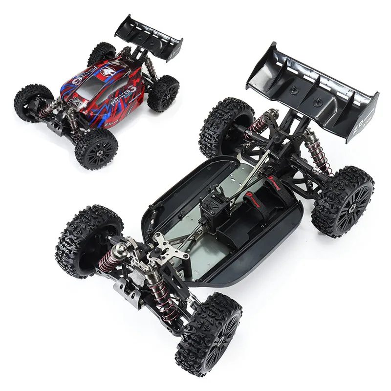 ZD s3 BX-8E 1/8 4WD Бесщеточный 2,4G RC автомобиль рама электромобиль алюминиевый сплав ПВХ материал автомобиль оболочка Модель игрушки