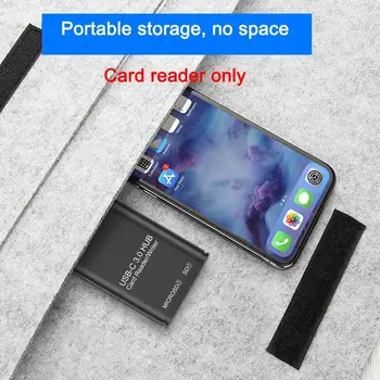 

3 in 1 USB Card Reader Adapter Type C Cable SD Micro Pro SD TF Camera Connection Port Type-C For Macbook E5W4