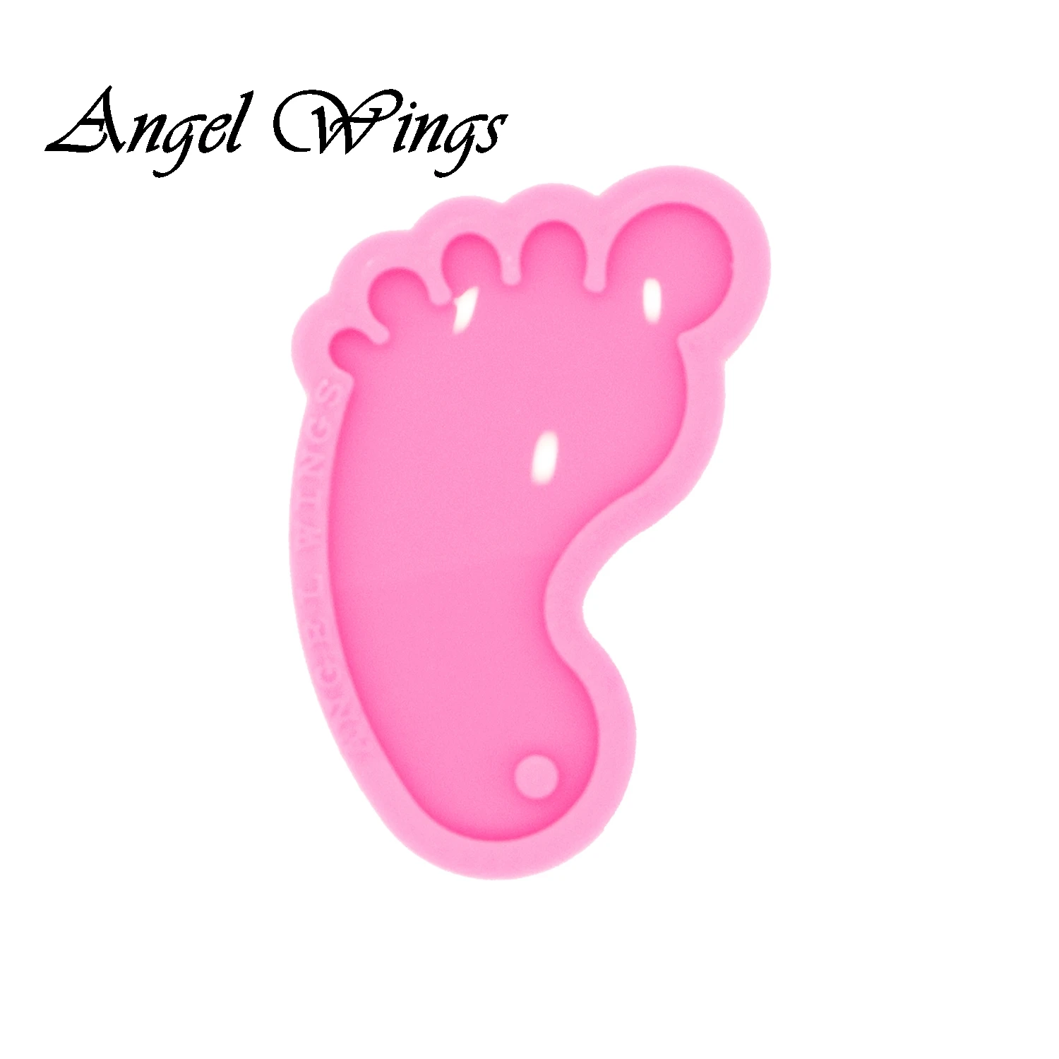 Baby Feet Keychains Silicone Molds DIY Necklace Jewelry