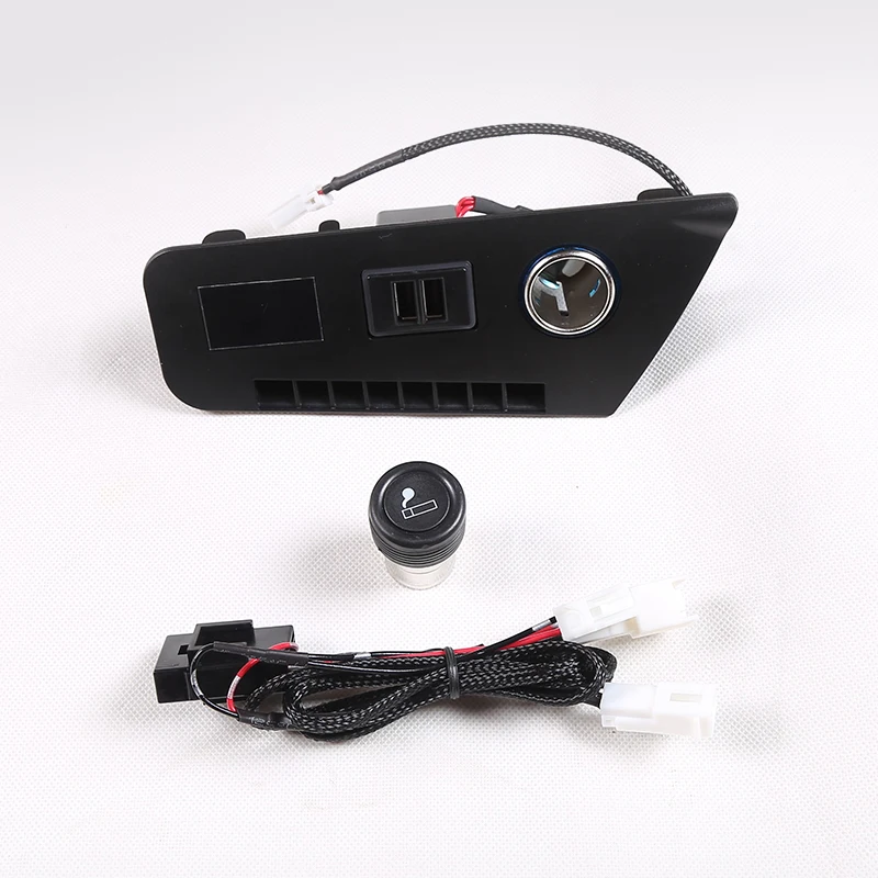 

Car Cigarette Lighter Splitter Car Charger Splitter Adapter USB Fit For TOYOTA CHR 2019