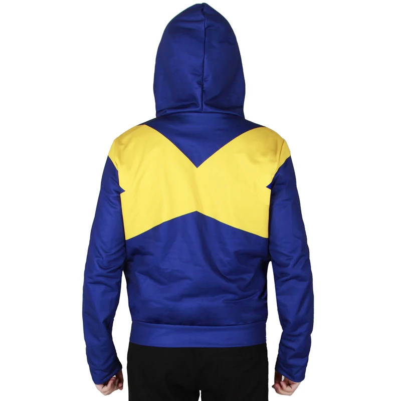 Adult Kids X-Men Dark Phoenix Superhero Cosplay Sweatshirt Hoodie Carol Danvers Jacket Coat