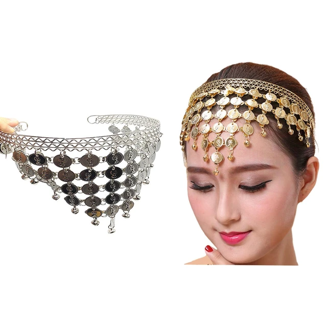 Copricapo A Catena Con Strass Di Cristallo Di Lusso, Accessori Per Capelli Etnici Da Sposa Bohémien Per Le Donne, Gioielli Da Sposa Sulla Fronte - Foto 8